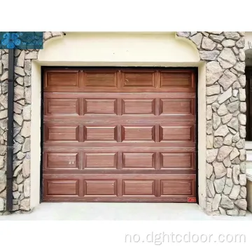 Moderne aluminiumslegeringspaneler Seksjonsoverhead Garage Door